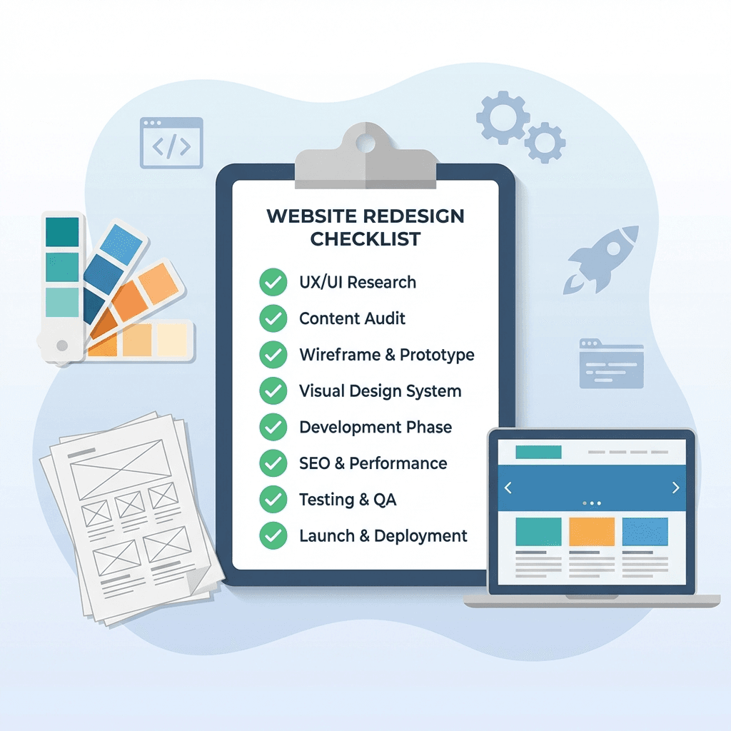The Ultimate Website Redesign Checklist for 2025